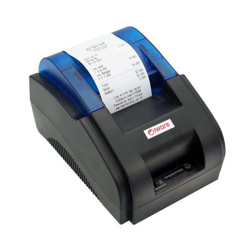 Printer Thermal with Adaptor 58mm Bluetooth Iware C58BT